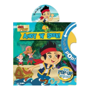 Jake and never land pirates AHOY 'N' SEEK! PUSH & POP BOOK